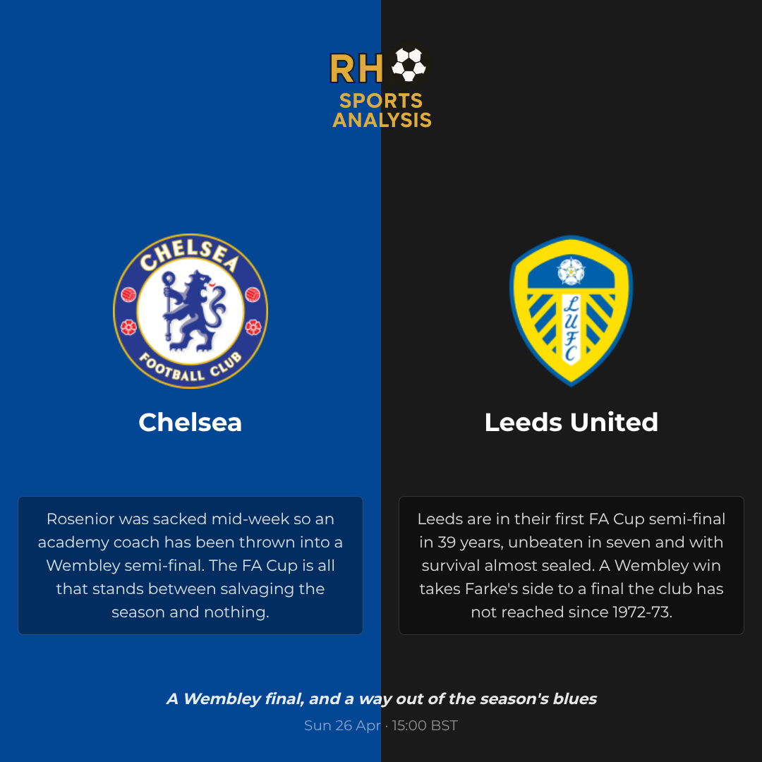 What is at stake for Chelsea and Leeds at Wembley
